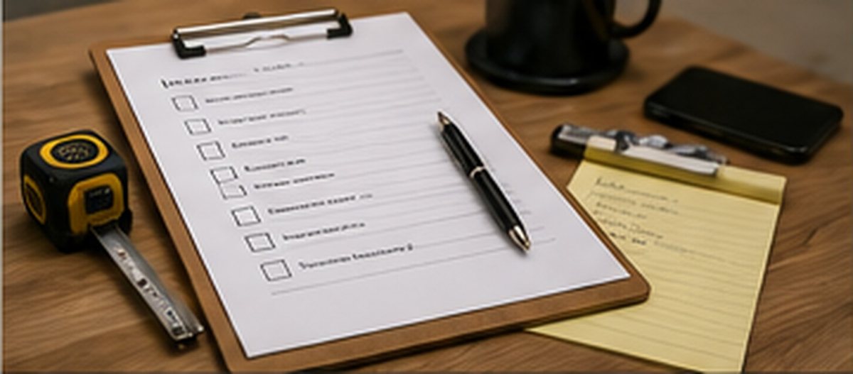 Project request checklist