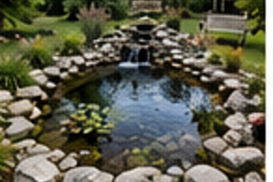 Pond after